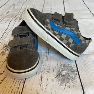 Toddler Old Skool checkered Vans